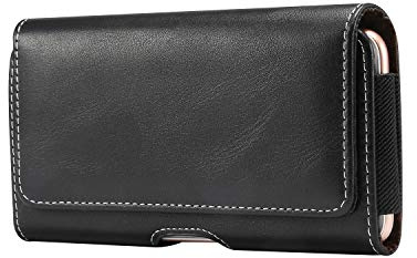 Aopan Gürteltasche aus Leder mit Magnetverschluss für Cubot X30, UMIDIGI F2, Ulefone Armor 9, DOOGEE S88 Pro, OUKITEL WP6