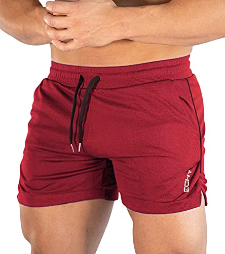Superora Herren Shorts Sport Hosen Activewear Shorts Laufshorts Trainingshose Fitness Training Outdoor Sporthose mit Tasch