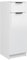vidaXL Classic High Gloss White Bathroom Cabinet with 1 Drawer and Door - Engineered Wood - Modern Design - Quality Stability - Easy Assembly