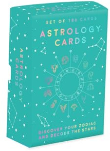 100 Astrology Cards - guides you through how to read your astrology chart and understand its hidden meanings.