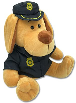 Tacro Perrito Peluche Policía Nacional España