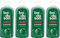 4er Pack Badusan Schaumbad Original 4x500ml