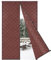 Risareyi Magnetic Thermal Insulated Door Curtain 160x200cm, Coffee PU Leather Insulated Door Cover Outdoor Windproof Door Insulation with Strong Magnets for Front Door