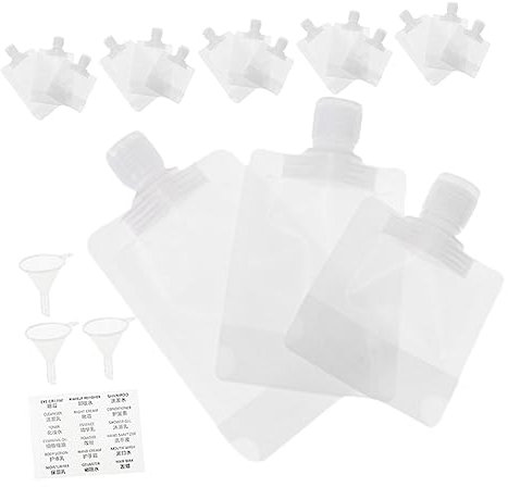 POPETPOP Bolsas para Líquidos Viaje 22unidades con Boquilla Bolsa De Maquillaje para Lociones