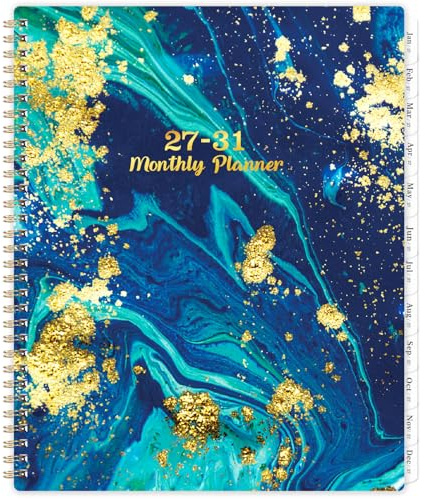 Monatsplaner/Kalender 2025-2029 - 5 Jahre Monatsplaner 2025-2029 von Januar 2025 - Dez. 2029, 22,9 x 27,9 cm, Kalender Planer 2025-2029 mit Registerkarten