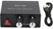 Mini Microphone Preamp, 2 Channel Audio Booster, Clean Gain Sound Distributor Amplifier, Mic Gain Booster, Microphone Preamplifier for Home Studio, Podcasts, Streaming, Recording