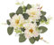 Cabilock Künstliche Girlande Künstlicher Blumenkranz Boho Türkranz Kranzkerzenring Hyazinthen-kerzenhalter Dahlien-blumenkränze Kerzenringe Künstliche Hochzeit Plastik