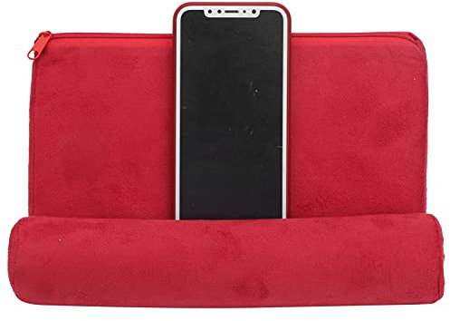 EIMSOAH Pillow Tablet Stand Holder,Soft Phone Tablet Holder, Bed Rest Cushion Tablet Holder, Mobile Phone Support, Bed Rest Cushion Tablet Reading Holder, for Kindle Smartphones Books Maga