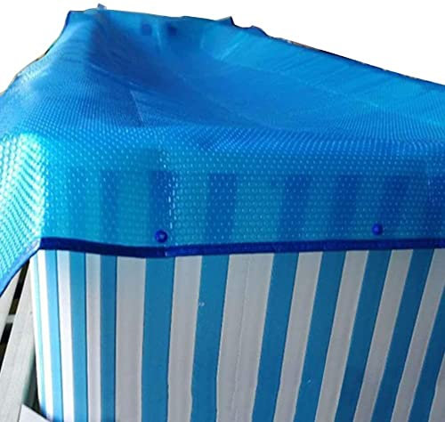 Telo termico per piscina Copertura For Riscaldatore Solare For Piscine, Copertura Solare For Piscina Rettangolare Resistente Con Bolle, Copertura Antipolvere For Coperta Termica Galleggiante(4m x 7m(1