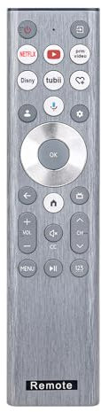 VINABTY ERF6A80 Telecomando vocale sostitutivo compatibile con Hisense U7 A7 U8 Series Smart TV 65U8N