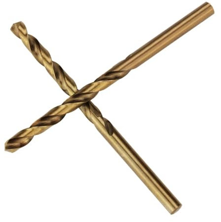 Broca helicoidal de acero de alta velocidad de cobalto, juego de herramientas de acero inoxidable M35, accesorios de taladros for perforación de Metal y acero inoxidable(13pcs plastic box)