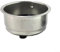 Juego de cestas de filtro de 51 mm con taza para máquina de café de doble disparo único, filtro de acero inoxidable compatible con múltiples marcas para máquinas de café (doble)