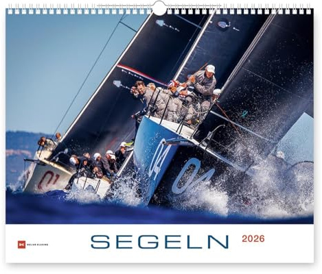 Segeln - Kalender 2026 - Delius-Klasing-Verlag - Wandkalender für Segelsportler - 56 cm x 46 cm