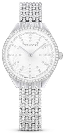Swarovski Attract Kollektion Uhr, Swiss Made, Metall-Armband