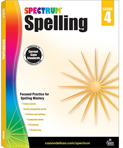Spectrum Spelling, Grade 4: Volume 31