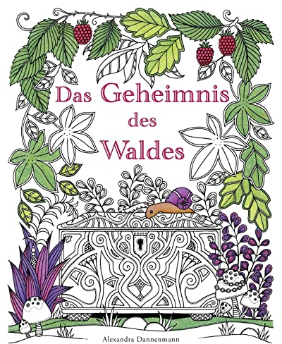 Das Geheimnis des Waldes: Suche die verborgenen Schmuckstücke. Ein Ausmalbuch für Erwachsene