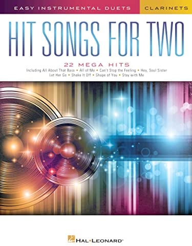 Easy Instrumental Duets Hit Songs -For Two Clarinets- (Book): Noten für Klarinette