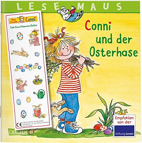 LESEMAUS 77: Conni und der Osterhase: Mit tollem Conni-Oster-Stickerbogen (77)