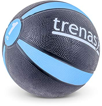 trenas Gummimedizinball PRO - Der professionelle Medizinball - 1 KG