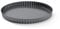 De Buyer - Moule à tarte cannelé rond à fond amovible en acier antiadhésif - Diamètre 32 cm -, Noir