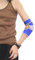 YJZQ 1 Paar Kinder Ellenbogenbandage Sport Ellenbogenschoner Kompression Gelenk-Bandage Atmungsaktive Ellenbogenschützer mit Klettversschluss für Sport Fitness Gewichtheben