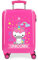 Roll Road Little Me Kabinenkoffer Rosa 38x55x20 cms Hartschalen ABS Kombinationsschloss 34L 2,5Kgs 4 Doppelräder Handgepäck