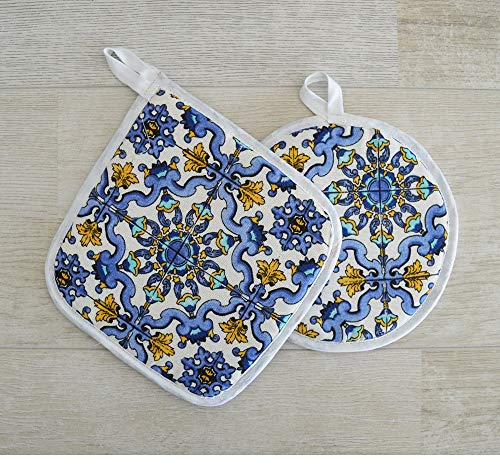 Set 2 Presine Cucina art. CETARA (Azzurro)