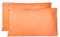 Kissenbezug 50X70 cm 2er Set - 100% Baumwolle, Superweicher Premium Jersey Kopfkissenbezug, Schlicht und edel im Design, Made in Italy - Orange