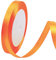 Satinband Orange 10mm, 23 Meters Dekoration Präsent Geschenkband Breit Schleifenband, Stoffband für Kleid Hochzeit, Taufe und Geburtstag Geschenke,Satin Dekoband, Deko Band Geschenkverpackung