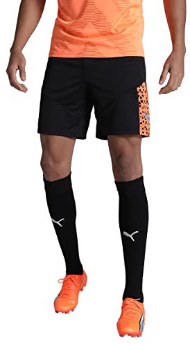 PUMA Herren individualCUP Fußball Trainingsshorts XLBlack Ultra Orange
