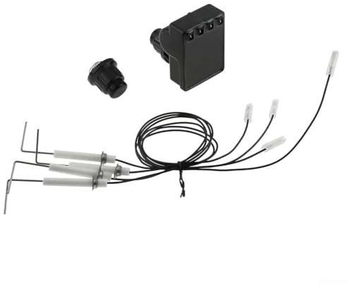 Kit di accensione per barbecue, kit di accensione per griglie a gas piezoelettrico, pulsante di accensione per griglie a gas da 28 pollici