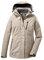 killtec Damen Funktionsjacke/Winterjacke mit abzippbarer Kapuze KOW 140 WMN JCKT, hell taupe, 50, 37411-000