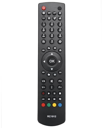 Telecomando universale di sostituzione RC-1912, Fit for AKAI BUSH CELCUS Digihome Finlux Hitachi HORIZON JVC Polaroid SANYO Techwood Telefunken VESTEL VOX TV Models