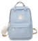 GSenhui Kawaii-Rucksack mit Weißer Bär Anhänge für Teenager Mädchen Kinder Schulranzen Aesthetic-Backpack School Bag Kinderrucksäcke Laptop Schulrucksack