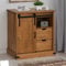 MOBCANT Sideboard, Cupboard TV Schrank Geschirrschrank Kleiderschrank Geeignet für Schlafzimmer Foyer Wohnbereich Küche mit Schiebetür 80x40x80 cm Massivholz