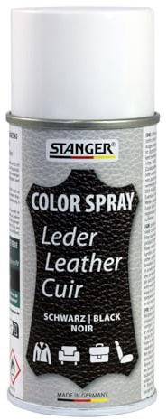 Ledercolor Sprühfarbe/Lederfarbe, 150 ml (Schwarz seidenglanz)