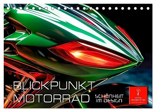 Blickpunkt Motorrad Schönheit im Design (Tischkalender 2026 DIN A5 quer), CALVENDO Monatskalender: Motorradperfektion neu definiert. (CALVENDO Mobilitaet)