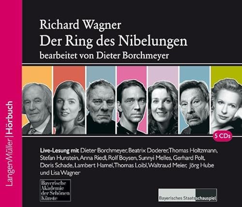 Der Ring des Nibelungen (CD): Live-Lesung der Ensemblemitglieder des Bayerischen Staatschauspiels