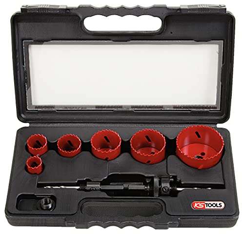 KS TOOLS Coffret de 6 Scies Cloches - Ø22 à 68 mm