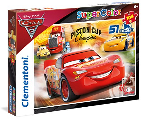Clementoni 27075 Cars 3 Puzzle, 104 Teile