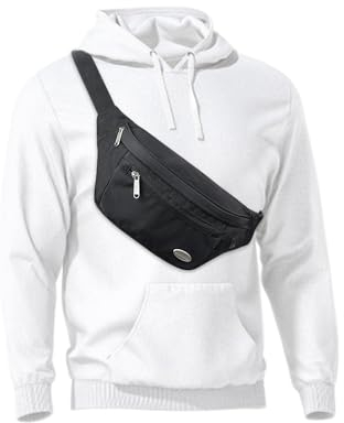Entchin Gürteltasche für Damen und Herren, Crossbody-Gürteltasche mit 4 Reißverschlusstaschen, verstellbare Hüfttasche, eines der beliebtesten Reisegeschenke für Wandern, Reisen, Radfahren und