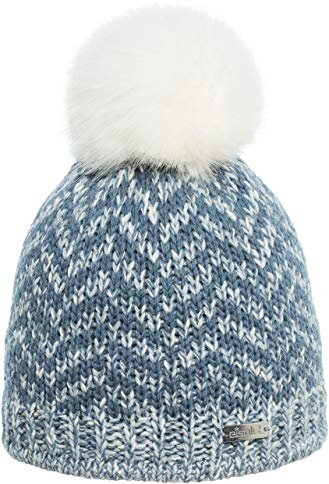 Eisglut Damen Evelyn Mütze, Sky, M 57-58cm