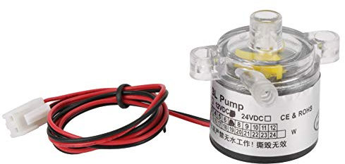 Water Pump, 12V 7W Mini Electric Brushless Water Pump Low Noise Environmental Plastic for Drinking Fountain, Juicer, Small Fish Pond, Solar System etc.