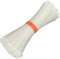 Oksdown 500 Pack White Plastic Cable Ties 200mm×2.5mm Long Nylon Zip Ties Premium Self Locking 8 inch Strong Tie Wraps