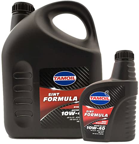 TAMOIL Sint Formula 10W40 Motoröl für Benzin, Diesel, 5 Liter, ACEA A3/B4