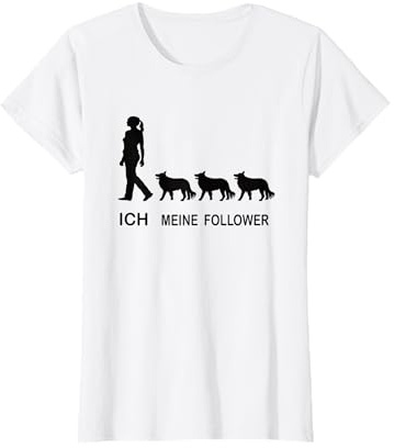 Ich Meine Follower Border Collie Hunde T-Shirt