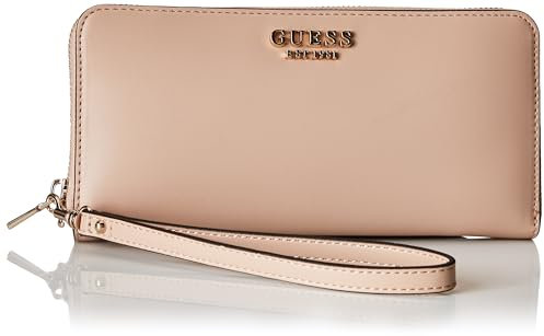 GUESS Laurel SLG Large Zip Around L Light Beige
