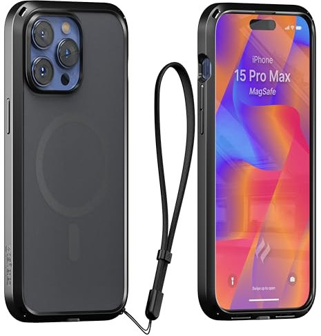 Catalyst Influence Case Compatible iPhone 15 Pro Max - Black, Drop Protection, Drop-Proof, Anti-Theft Design