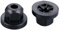 RCTGPGJAC 50 Stücke 16131176747 Auto Auto Kunststoff Karosserie Mutter Flansch Clip Kompatibel for Mercedes Benz 0039900251 Kompatibel for BMW