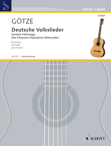 Des Chansons Populaires Allemandes: guitar.